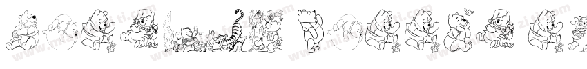 disney misson space字体转换
